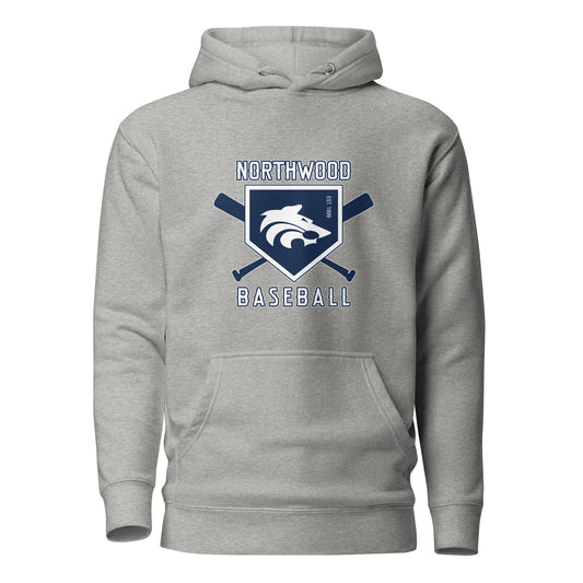 Performance | Hoodie | Northwood High School Baseball | Emblem Logo