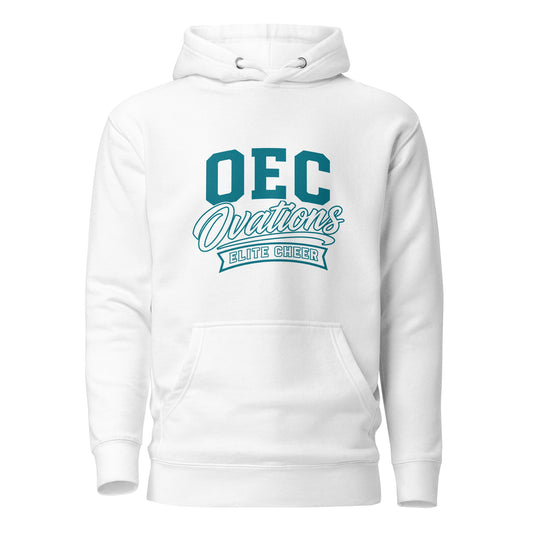 Performance | Hoodie | Ovations Elite Cheer | Emblem Logo