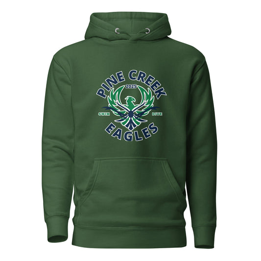 Performance | Hoodie | PINE CREEK SWIM & DIVE | Swim & Dive Logo