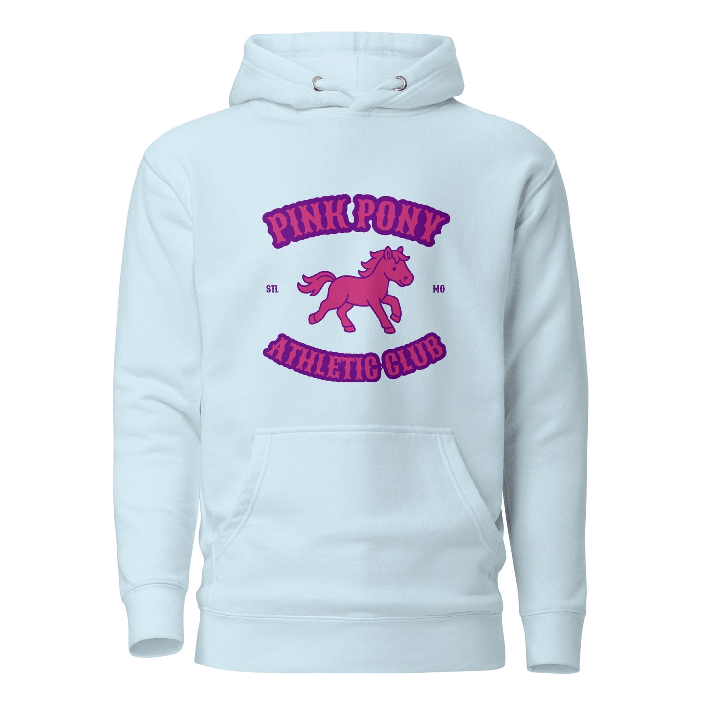 Performance | Hoodie | Pink Pony Athletic Club | Crest Logo