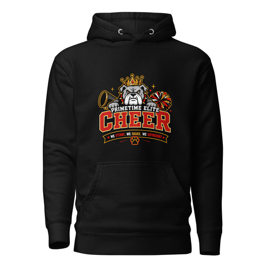 Performance | Hoodie | PTE Bulldog Cheer | Crest Logo