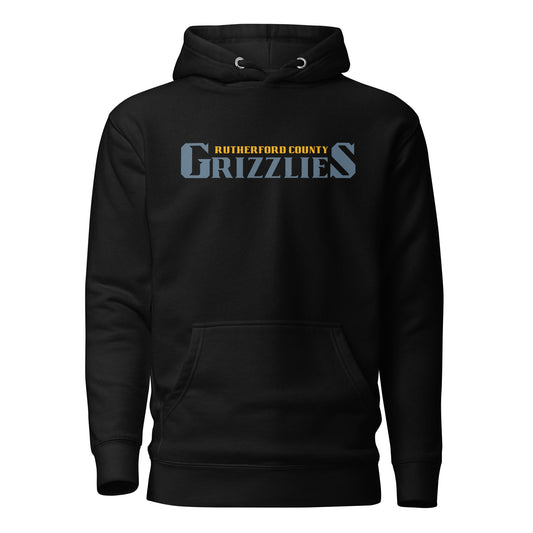 Performance | Hoodie | Rutherford County Grizzlies Football | Alt Script Logo