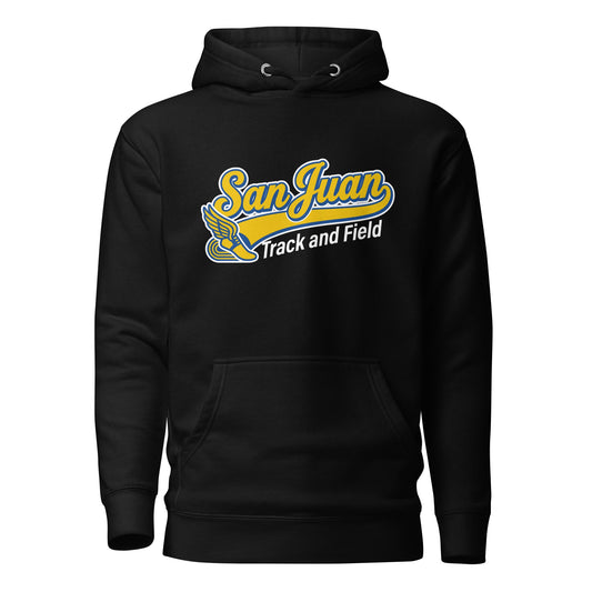 Performance | Hoodie | San Juan Track and Field | Script Logo