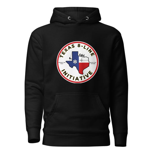 Performance | Hoodie | Texas 8 - Line Initiative | Badge Logo