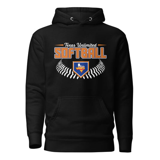 Performance | Hoodie | Texas Unlimited | Softball Logo