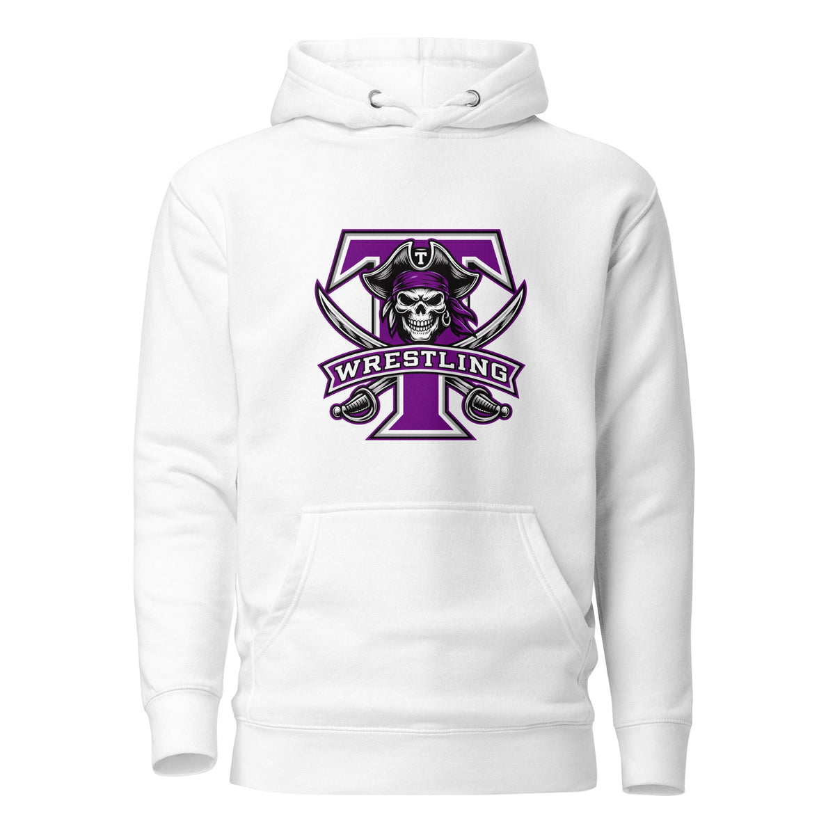 Performance | Hoodie | Tottenville wrestling club | Emblem Logo