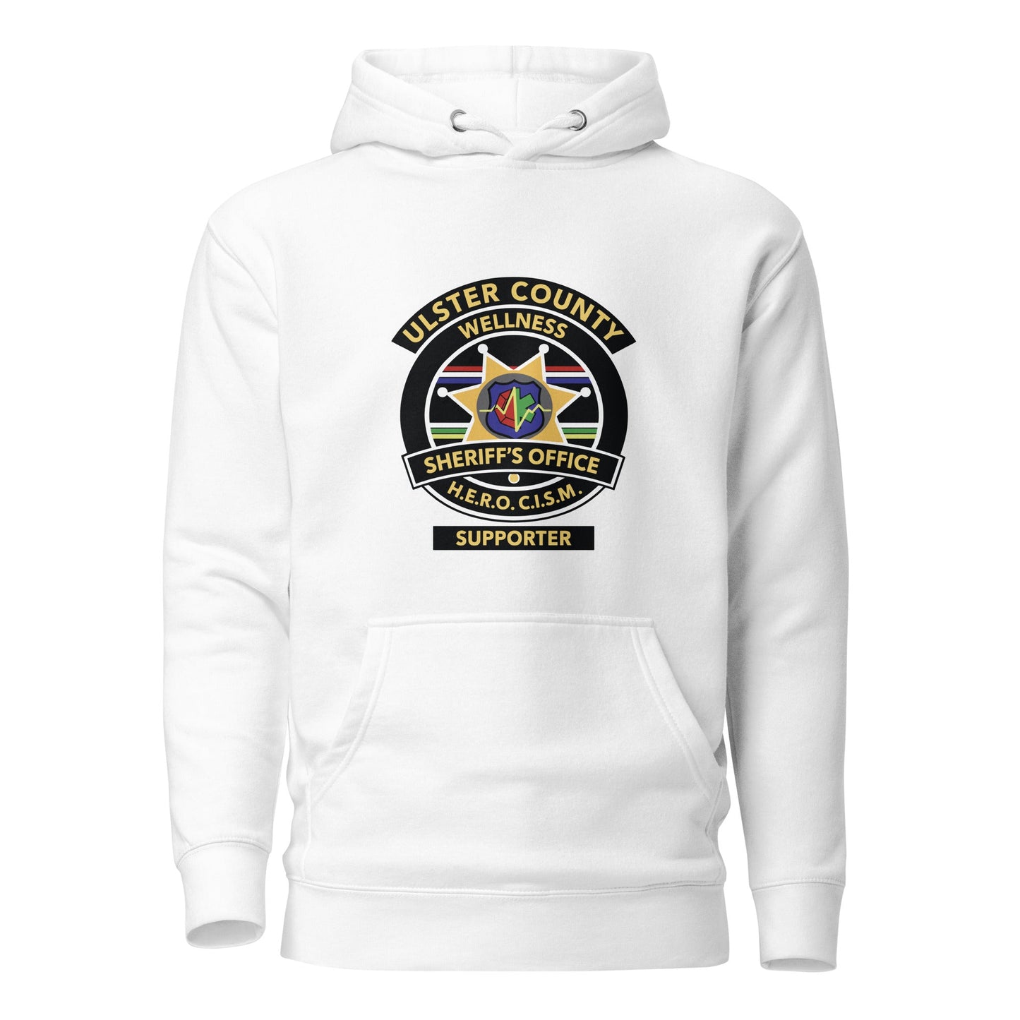 Performance | Hoodie | Ulster County Sheriff's Office Wellness Division | Badge Logo