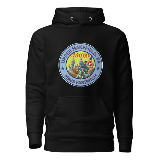 Performance | Hoodie | Upper Makefield Mavs Fastpitch | Crossing Badge Logo