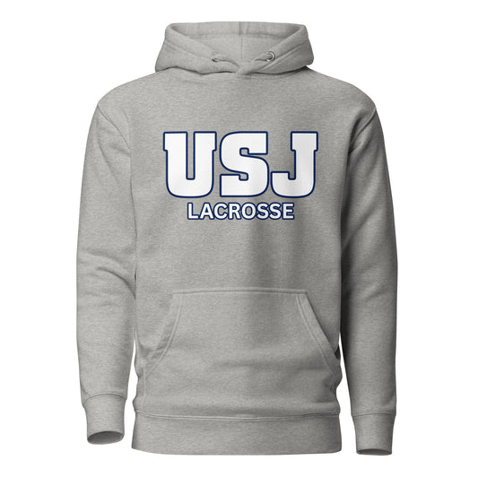 Performance | Hoodie | USJ women’s lacrosse | Modern Script Logo