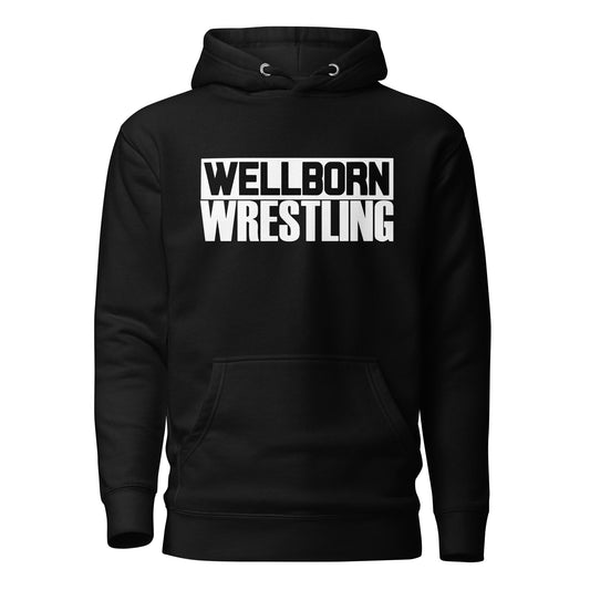 Performance | Hoodie | Wellborn Youth Wrestling | Script Logo