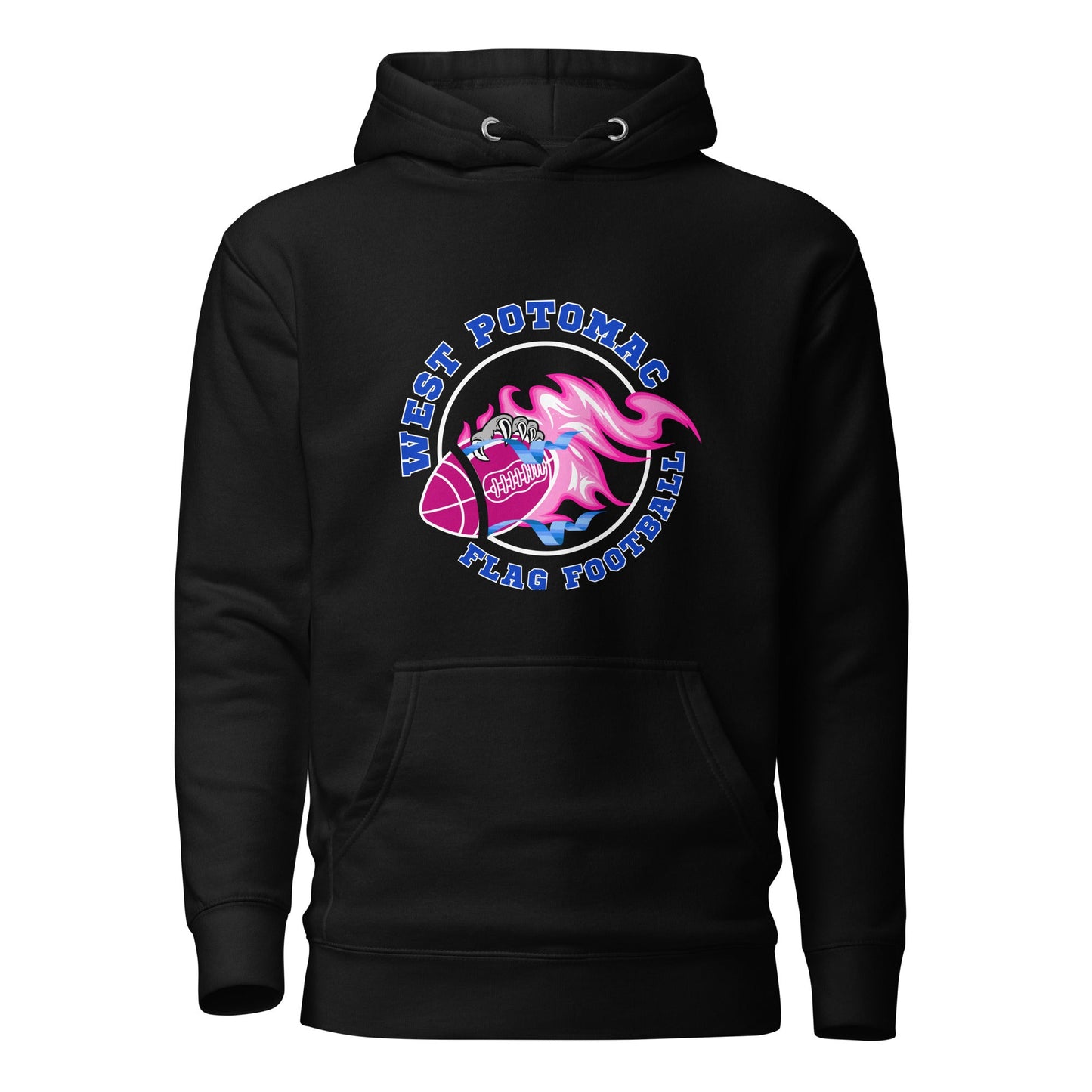 Performance | Hoodie | West Potomac Flag Football | Crest Logo