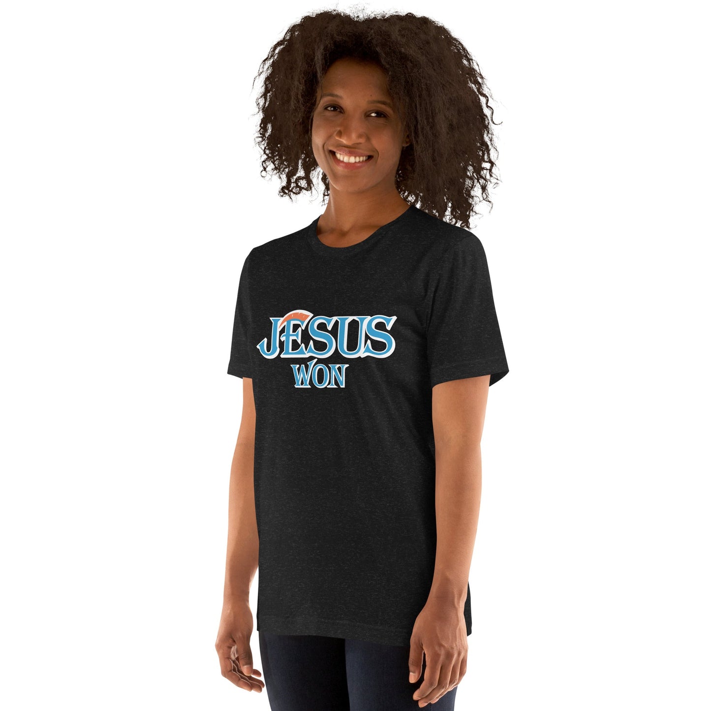 Performance | Jesus Won T-Shirt | FCA FINS Baseball