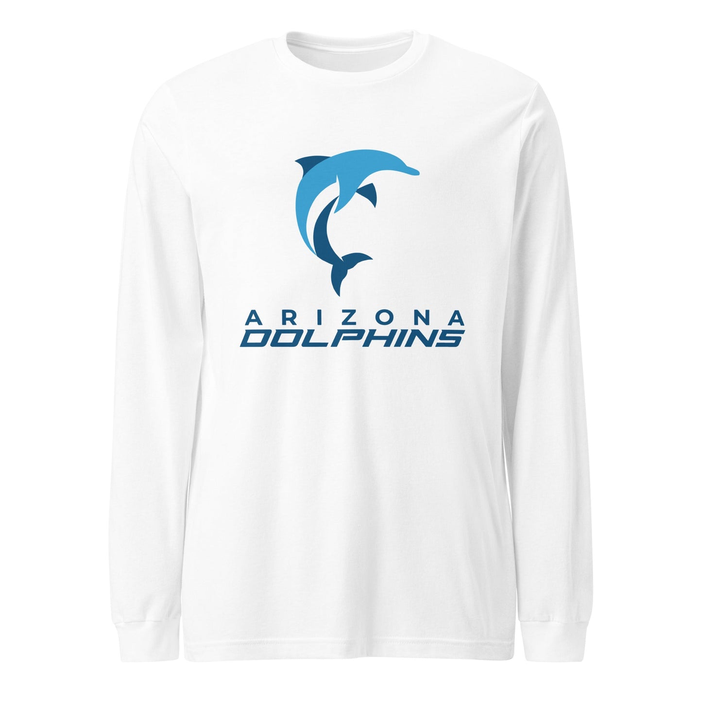 Performance | Long Sleeve Tee | Arizona Dolphins Swim Team | Wave Athletic Logo