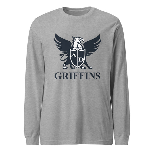 Performance | Long Sleeve Tee | Arma Dei Academy Basketball | Griffin Logo