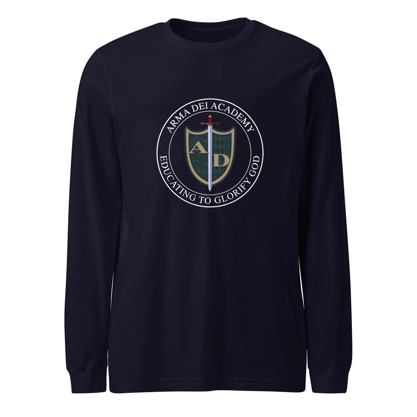 Performance | Long Sleeve Tee | Arma Dei Academy | Emblem