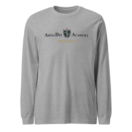 Performance | Long Sleeve Tee | Arma Dei Academy Preschool | Alt Logo