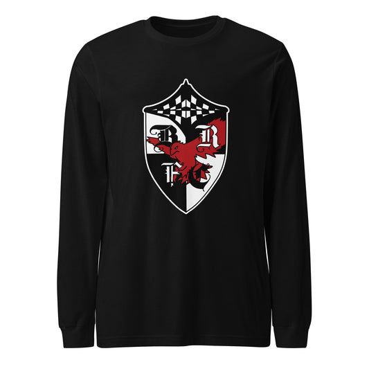 Performance | Long Sleeve Tee | Bard College Rugby Football Club | Raptor Logo