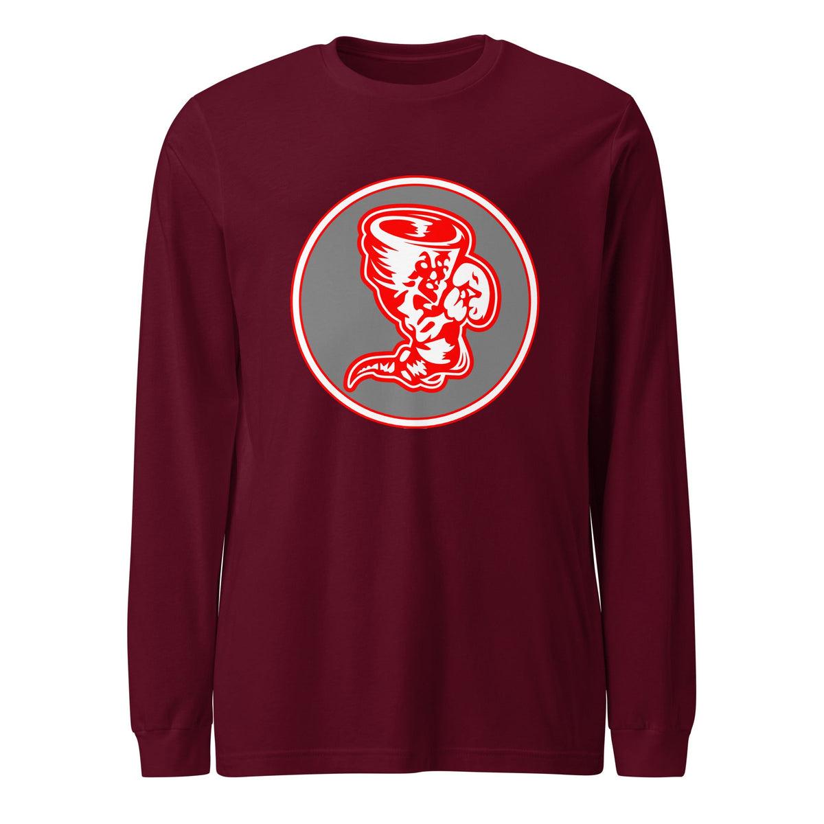 Performance | Long Sleeve Tee | Bay High Softball | Badge Logo