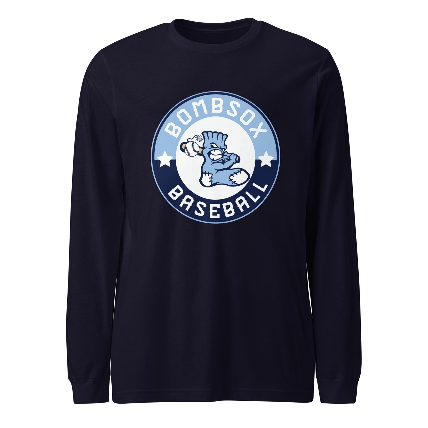 Performance | Long Sleeve Tee | BombSox Baseball | Badge Logo