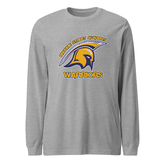 Performance | Long Sleeve Tee | Broome Street Academy | Helmet Logo