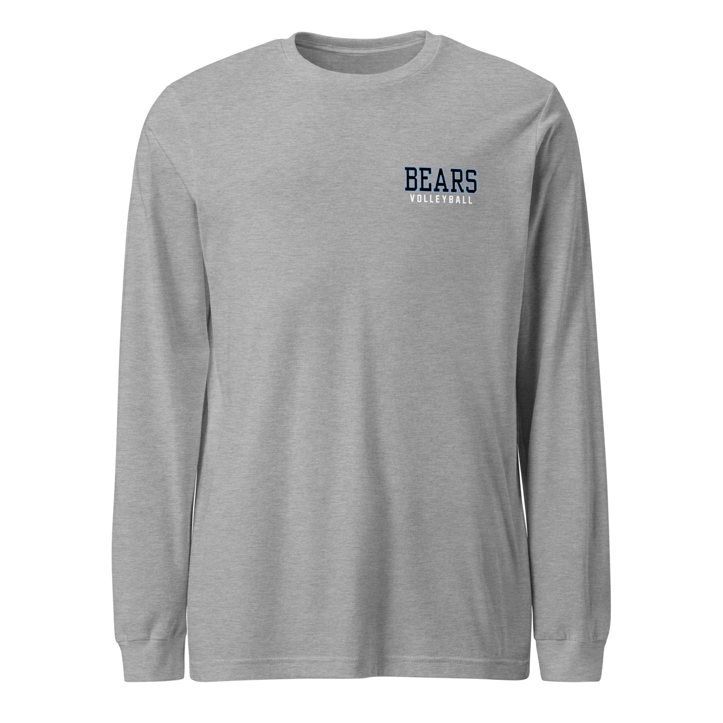 Performance | Long Sleeve Tee | Cambridge Volleyball | Block Bears Logo