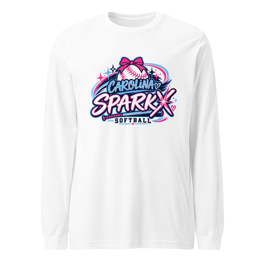 Performance | Long Sleeve Tee | Carolina Sparkx | Crest Logo