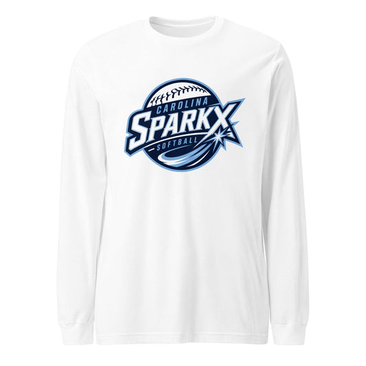 Performance | Long Sleeve Tee | Carolina Sparkx | Vanguard Logo