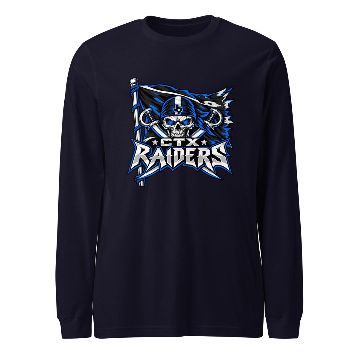 Performance | Long Sleeve Tee | Central Texas Raiders | Vanguard Logo