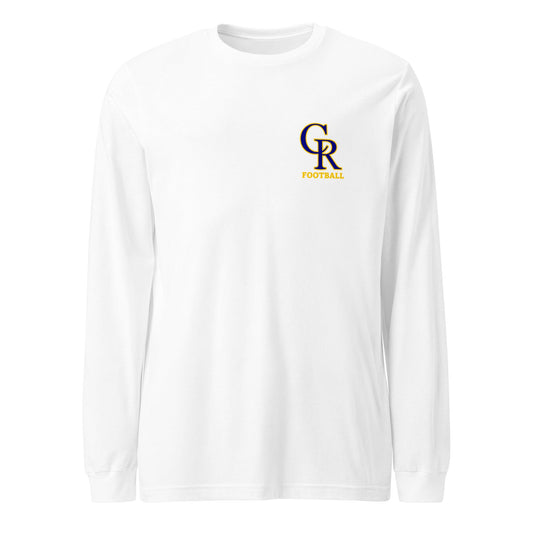 Performance | Long Sleeve Tee | Chestnut Ridge Lions Football | Lettermark Logo