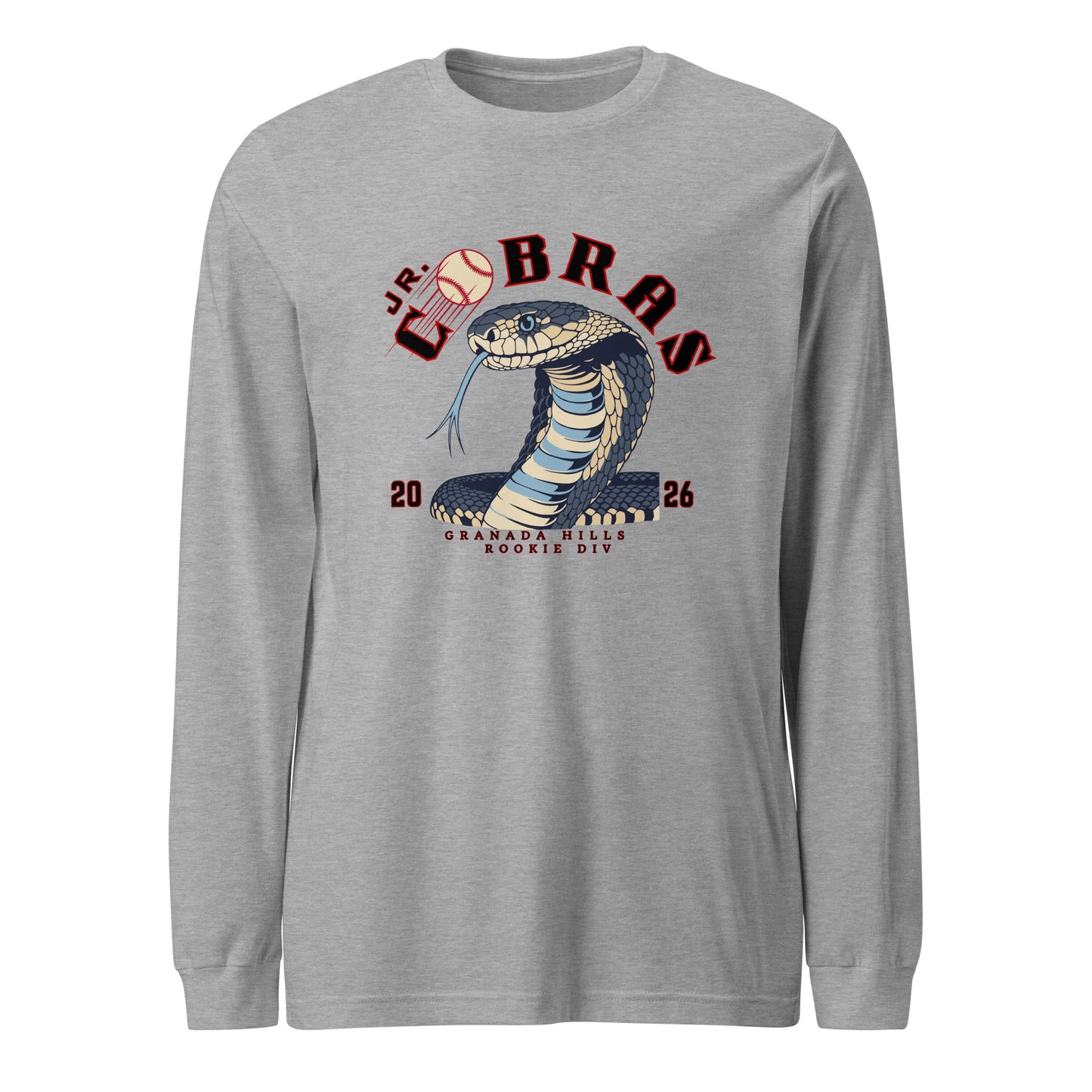 Performance | Long Sleeve Tee | Cobras '26 | Rookie Div Logo