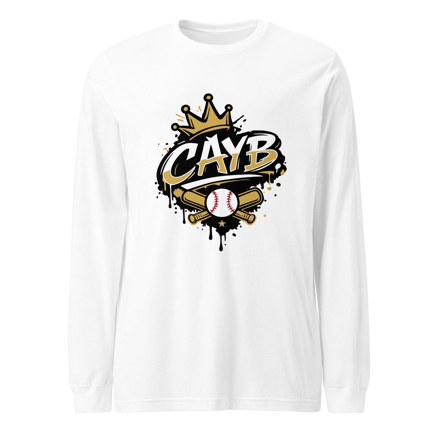 Performance | Long Sleeve Tee | Conroe Area Youth Baseball | Crown Logo