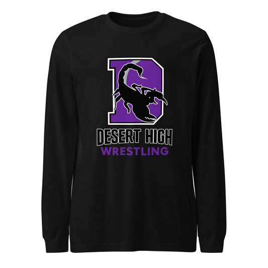 Performance | Long Sleeve Tee | Desert High Scorpions | Crest Logo