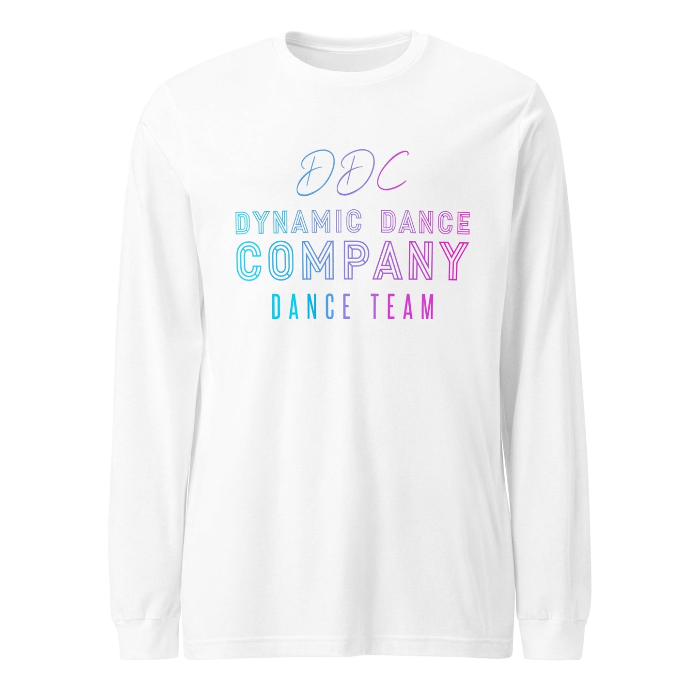 Performance | Long Sleeve Tee | Dynamic Dance Company | Damce Team Logo