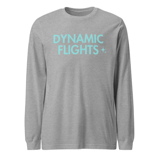 Performance | Long Sleeve Tee | Dynamic Flights Gymnastics | Alt Logo 2