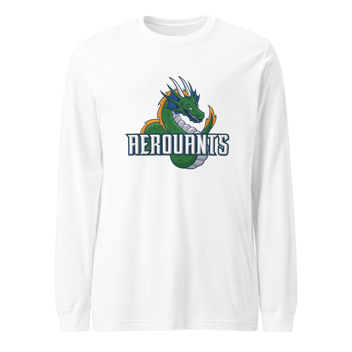 Performance | Long Sleeve Tee | Emerald High School Baseball | Dragon Logo