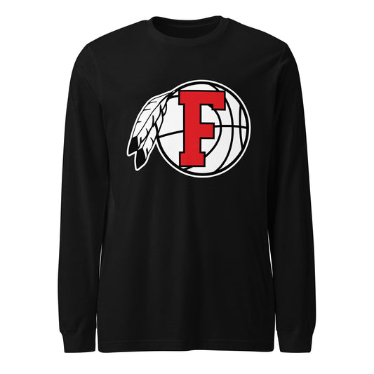 Performance | Long Sleeve Tee | Fallbrook Basketball | Retro Logo