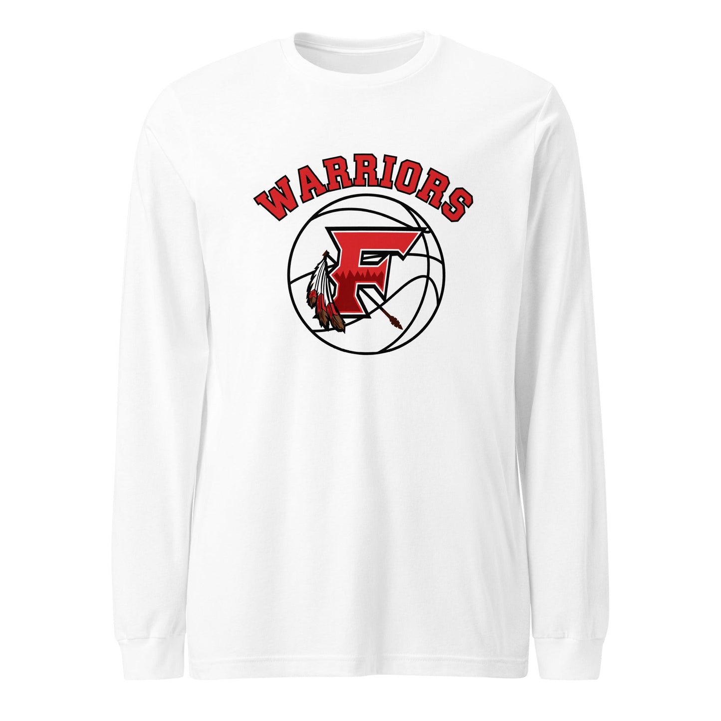 Performance | Long Sleeve Tee | Fallbrook Basketball | Warriors Logo