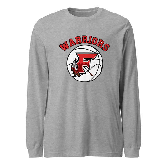Performance | Long Sleeve Tee | Fallbrook Basketball | Warriors Logo