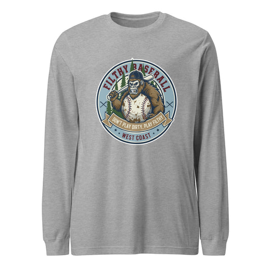 Performance | Long Sleeve Tee | Filthy Baseball Northwest