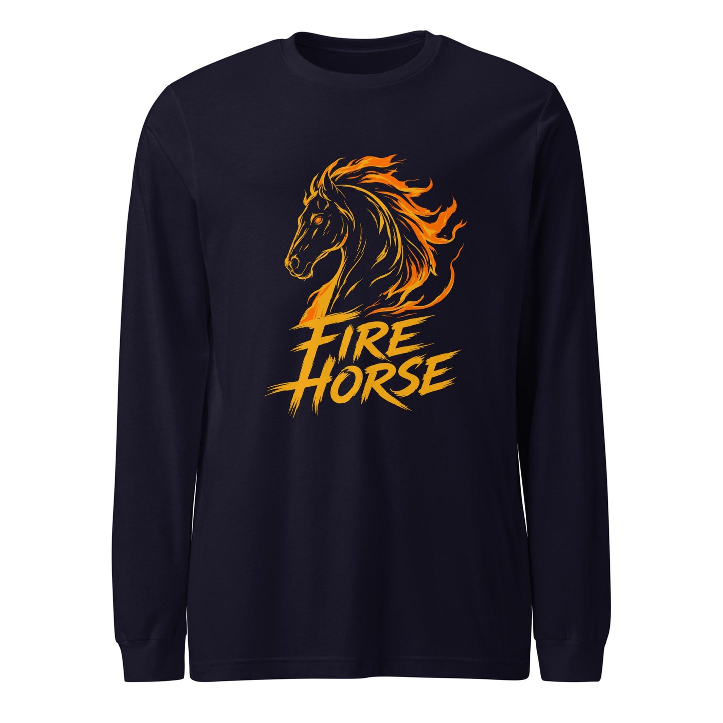 Performance | Long Sleeve Tee | Fire Horse Masters | Emblem Logo