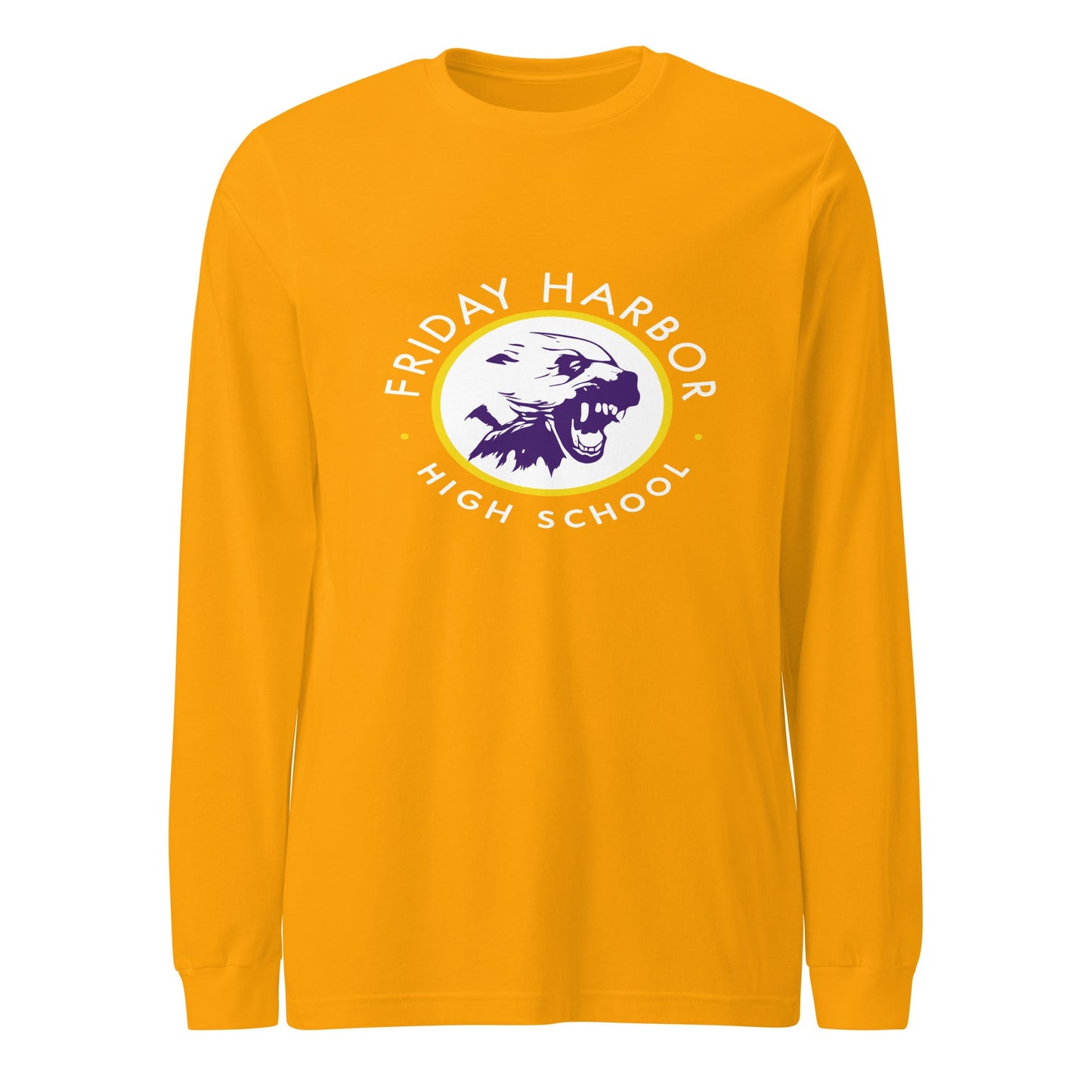 Performance | Long Sleeve Tee | Friday Harbor Girls Basketball | Alt Logo