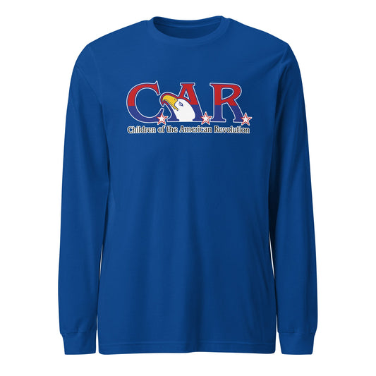 Performance | Long Sleeve Tee | Georgia State Society Children of the American Revolution | Mark Logo