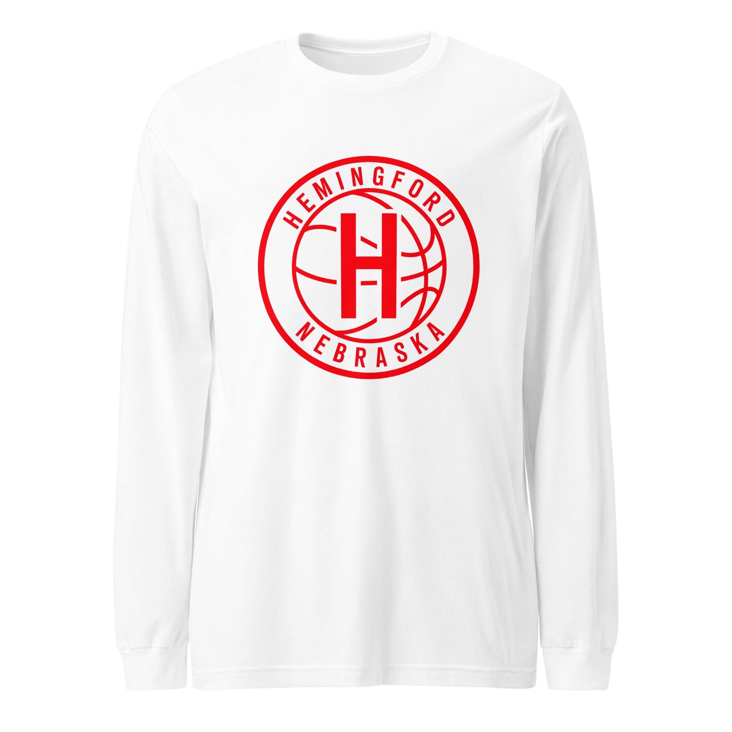 Performance | Long Sleeve Tee | Hemingford Bobcats | Alt Badge Logo