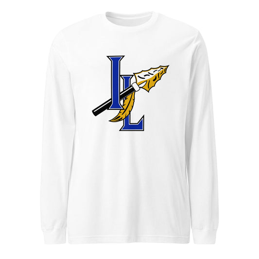 Performance | Long Sleeve Tee | Indian Land Middle School Volleyball | Spear Athletic Logo