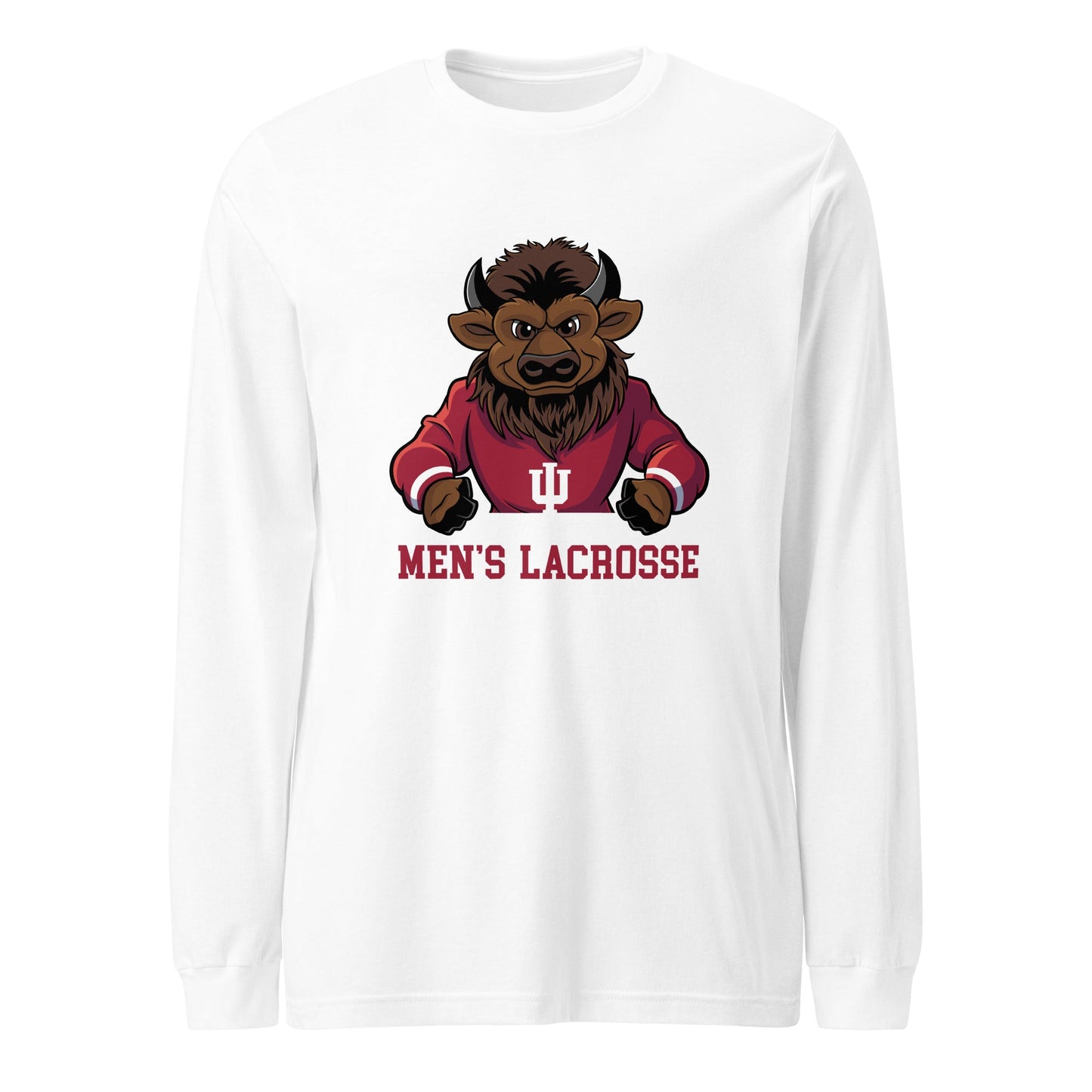 Performance | Long Sleeve Tee | Indiana University Lacrosse | Mascot Logo