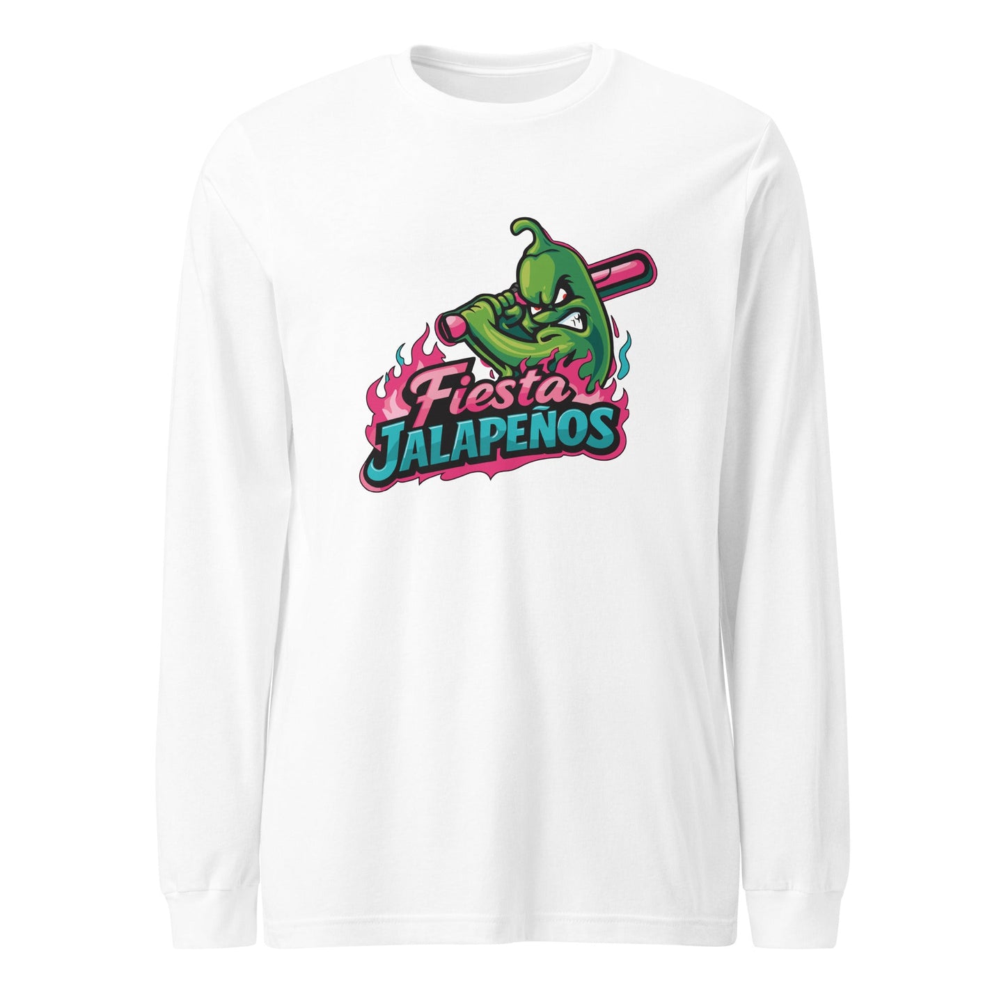 Performance | Long Sleeve Tee | Jalapenos Baseball | Fiesta Logo