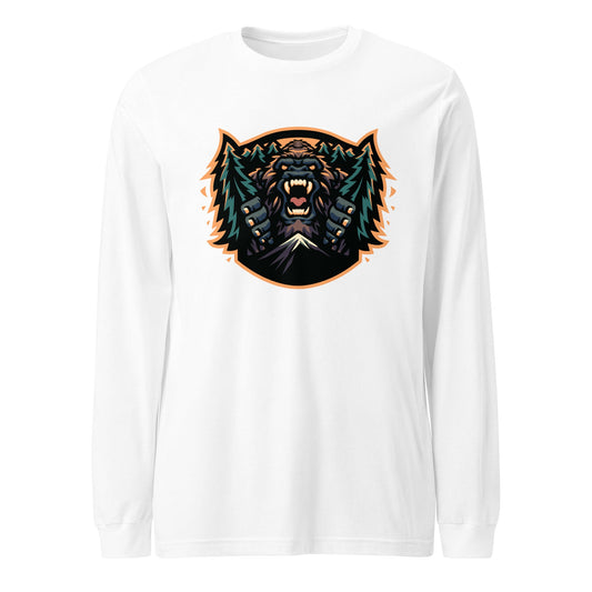 Performance | Long Sleeve Tee | JBLM Bigfoot Hockey Team | Mascot Logo