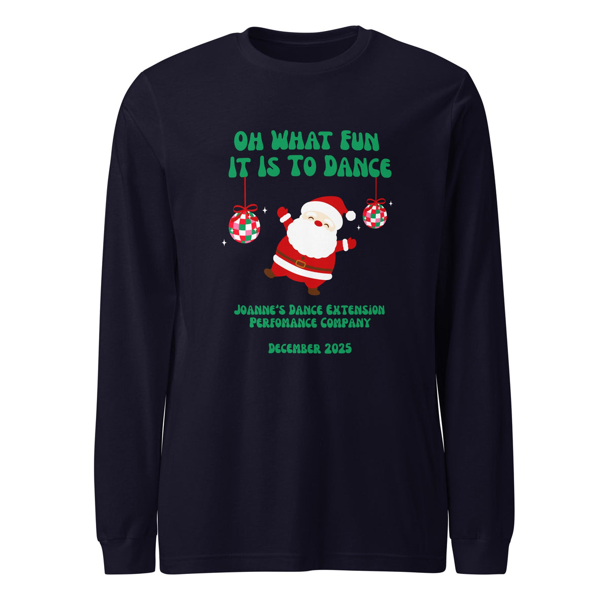 Performance | Long Sleeve Tee | Joanne's Dance Extension