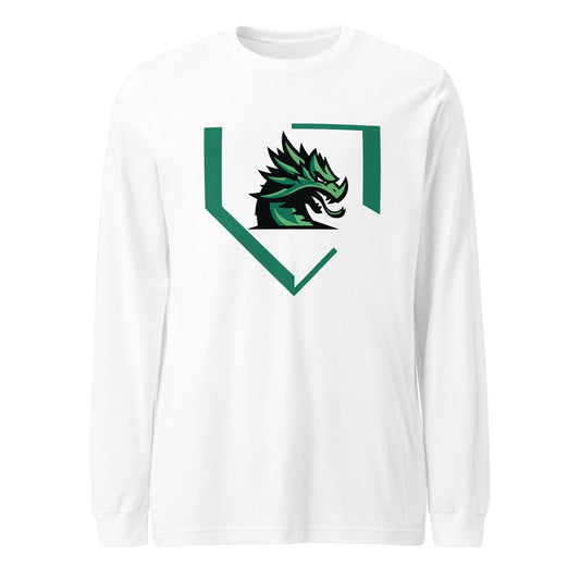 Performance | Long Sleeve Tee | John Cooper Baseball | Dragon Home Logo