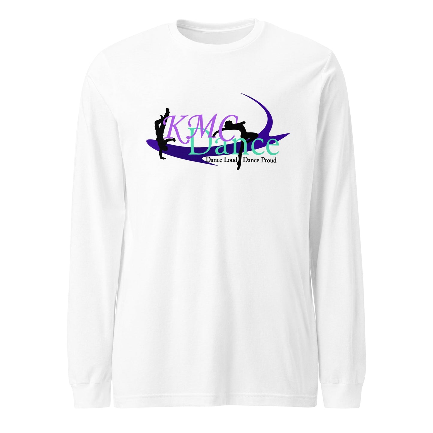 Performance | Long Sleeve Tee | KMC Dance & Gymnastics | Emblem Logo